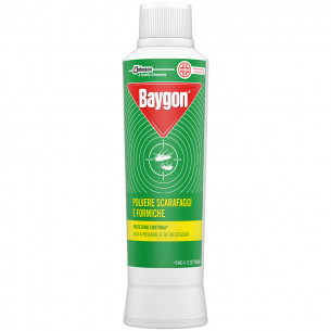 Insetticida scarafaggi e formiche polvere 250g Baygon