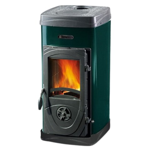 Stufa a legna Super Junior 5 kW Verde La Nordica