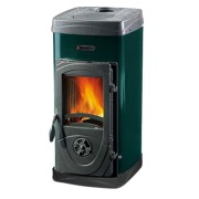 Stufa a legna Super Junior 5 kW Verde La Nordica