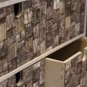 Pellicola adesiva per mobili in vinile Aragon 45cmx2m D-c fix ambientata