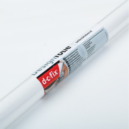 Pellicola adesiva per mobili Bianco opaco D-c-fix