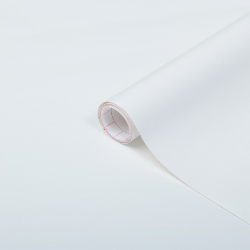 Pellicola adesiva per mobili Bianco opaco D-c-fix