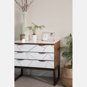 Pellicola adesiva per mobili Bianco opaco D-c-fix ambientata