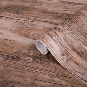 Pellicola adesiva per mobili Legno rustico 45cmx2m