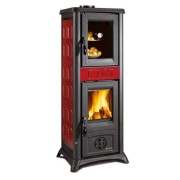 Stufa a legna Gemma Forno Bordeaux La Nordica