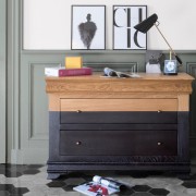 Pittura per mobili vernice iridescente I Neri Profondi Liberon Nero Viola Brillante