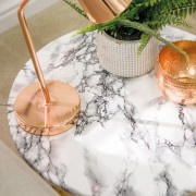 Pellicola adesiva per mobili Marmo bianco nero