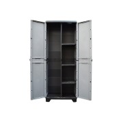 Keter Stilo portascope armadio in resina grigio/nero