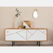 Pellicola adesiva per mobili Bianco lucido D-c-fix ambientata