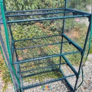 Serra da giardino e terrazzo 4 ripiani L70xP49xH160 cm Kepos Garden ripiani