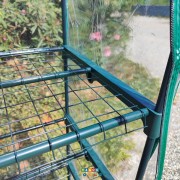 Serra da giardino e terrazzo 4 ripiani L70xP49xH160 cm Kepos Garden dettaglio struttura