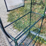 Serra da giardino 6 ripiani Deluxe L143xP73xH195 cm ripiano