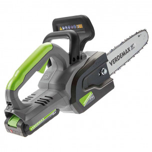 Elettrosega a batteria SE20 Verdemax 4349 - 20V 2Ah - barra da 25 cm 2