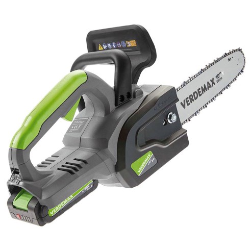 Elettrosega a batteria SE20 Verdemax 4349 - 20V 2Ah - barra da 25 cm
