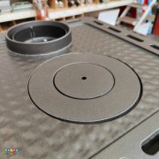 Stufa a legna Decor C con forno Bordeaux EK63 piastra ghisa