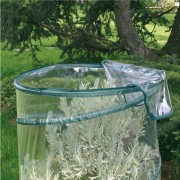 Serra da giardino Verdemax Pop-Up Citrus Ø 90 x H150 cm apertura