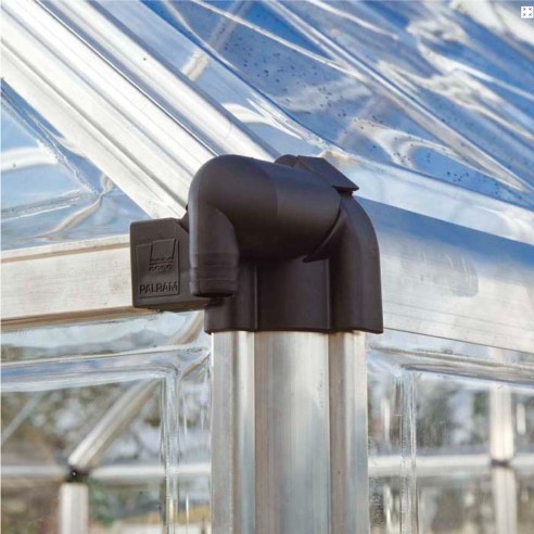 Serra da orto professionale Verdemax Doritis Mini L185xP122xH209 cm struttura