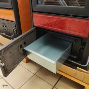Stufa a legna Fancy Bordeaux EK63 cassetto ceneri