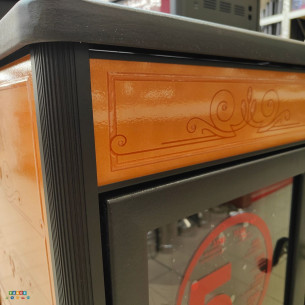 Stufa a legna Fancy Cuoio EK63 cover 2