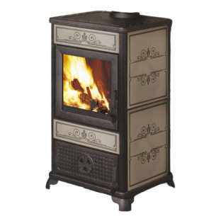 Stufa a legna Fancy Tortora EK63 Cover