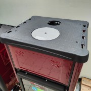 Stufa a legna Fedora Bordeaux La Nordica top