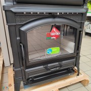 Stufa a legna in ghisa Isotta Forno La Nordica porta inf