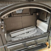 Stufa a legna in ghisa Isotta Forno La Nordica camera combustione