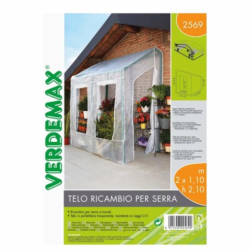 Telo di ricambio Verdemax per serra Lobelia 2569