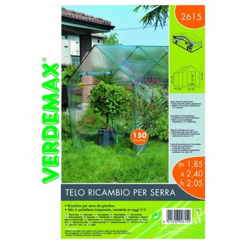 Telo di ricambio Verdemax per serra Narciso 2615