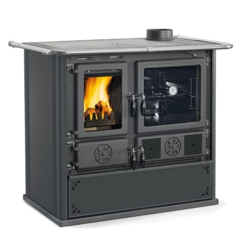 Cucina a legna Rosa 5.0 VST Steel...