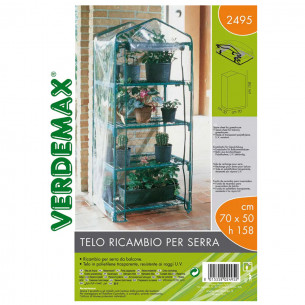 Telo di ricambio Verdemax per serra Azalea 4 ripiani