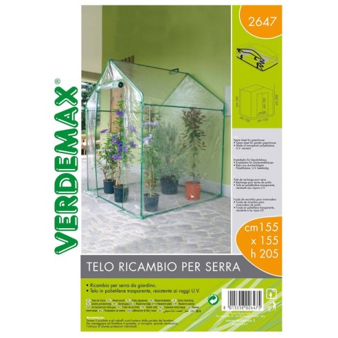 Telo di ricambio Verdemax per serra Clematis 2647