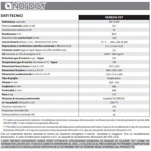 Cucina a legna Venezia VST INOX La Nordica 2