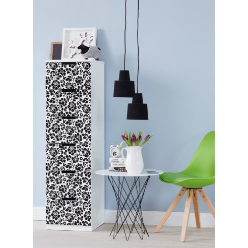 Pellicola adesiva in vinile 45cmx2m Barocco D-c-fix ambientata
