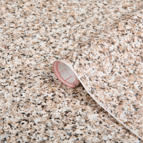Pellicola adesiva per mobili Granito beige 45cmx2m