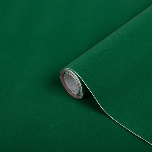 Pellicola adesiva per mobili Velluto verde 45cmx1m d-c-fix