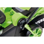 Rasaerba a batteria 20V 2Ah lama 38cm mulching senza batteria RS20 Verdemax 4357 regolazione manico