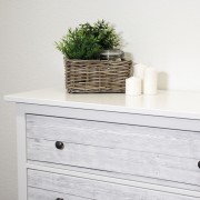 Pellicola adesiva per mobili Shabby Wood 45cmx2m ambientata