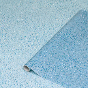 Pellicola adesiva per vetri Gocce 45cmx2m trasparente D-c-fix 2