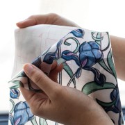 Pellicola adesiva per vetro Minster 45cmx2m trasparente applicazione