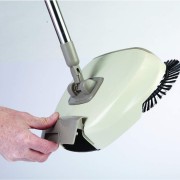 Scopa ciclonica senza fili, 3 spazzole rotanti, grigio  Euromarketing 90 srl