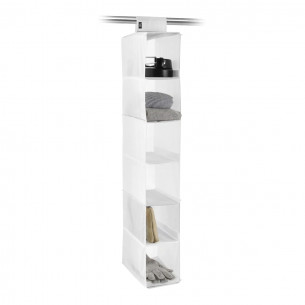 Portatutto a ripiani regolabili 3/6 scomparti Domopak Living