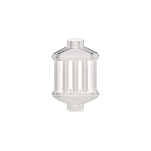 Scambiatore di calore porcellanato 8 tubi cilindrici Ala Smalto Classic bianco 0,6mm