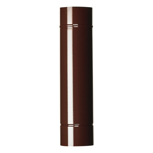 Tubo stufa legna porcellanato Ala Smalto Classic marrone 0,6mm Ø 100mm