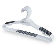 Set grucce/appendiabiti con barra Domopak Living 5 pz bianco