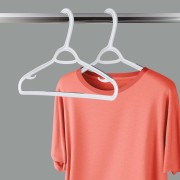 Set grucce/appendiabiti con barra Domopak Living 5 pz bianco