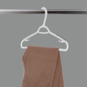 Set grucce/appendiabiti con barra Domopak Living 5 pz bianco