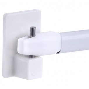 Gancio per tende autoadesivo 4pz bianco 2