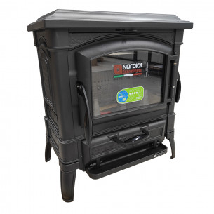 Stufa a legna in ghisa Isetta 4.0 La Nordica 2