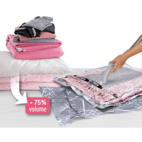 Custodie salvaspazio sottovuoto L Domopak Living 2 pz